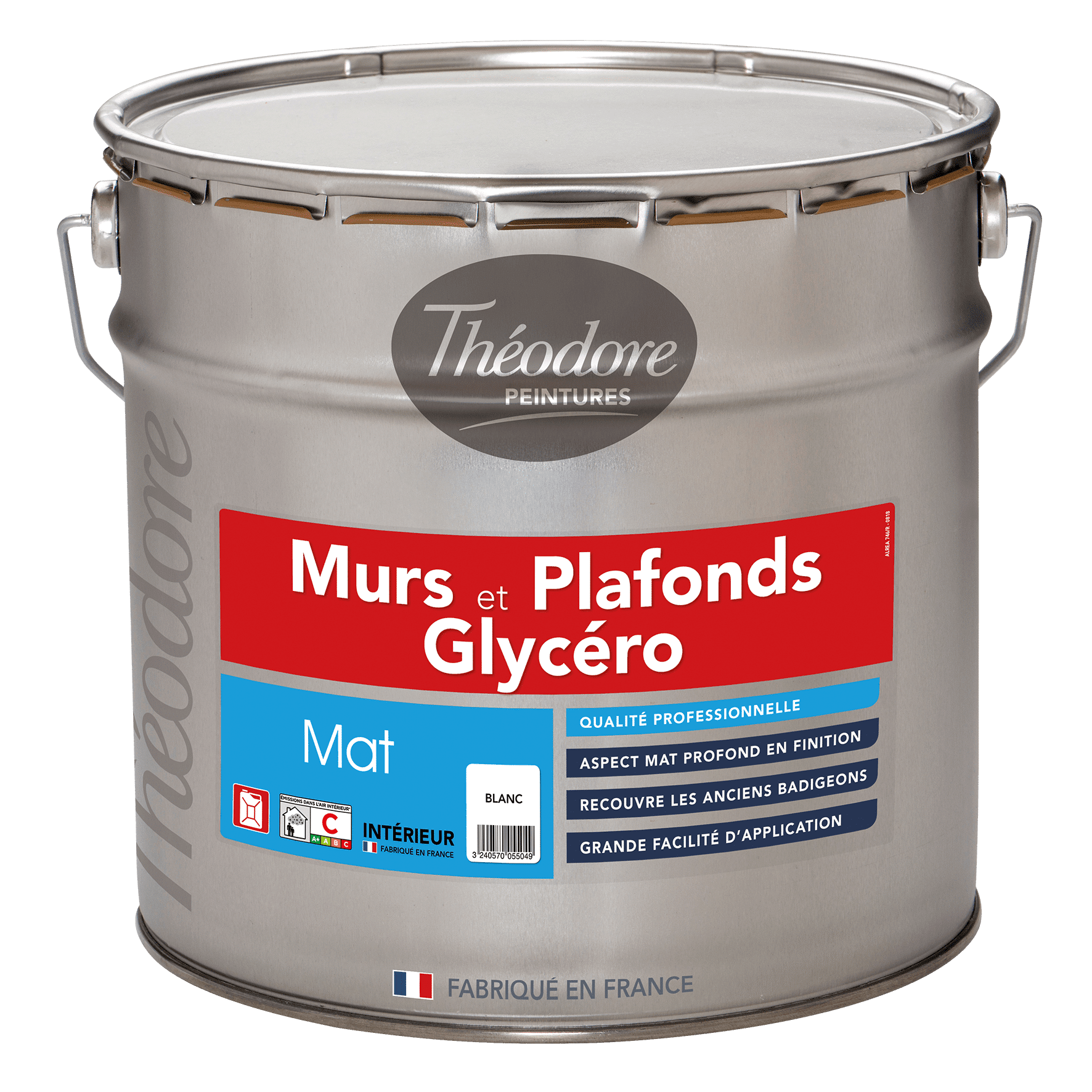 MURS & PLAFONDS GLYCÉRO MAT - Theolaur Peintures ®